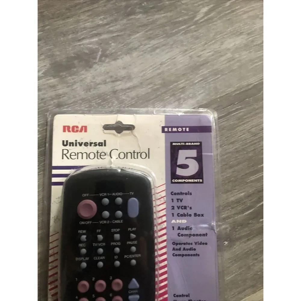 UNIVERSAL RCA REMOTE CONTROL RCU 100 Multi Brand Use Sealed / 5 Component